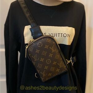 ❤️ Monogram Sling Bag UPCYCLED ❤️